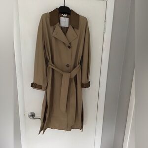 Sosken high end tan trench coat